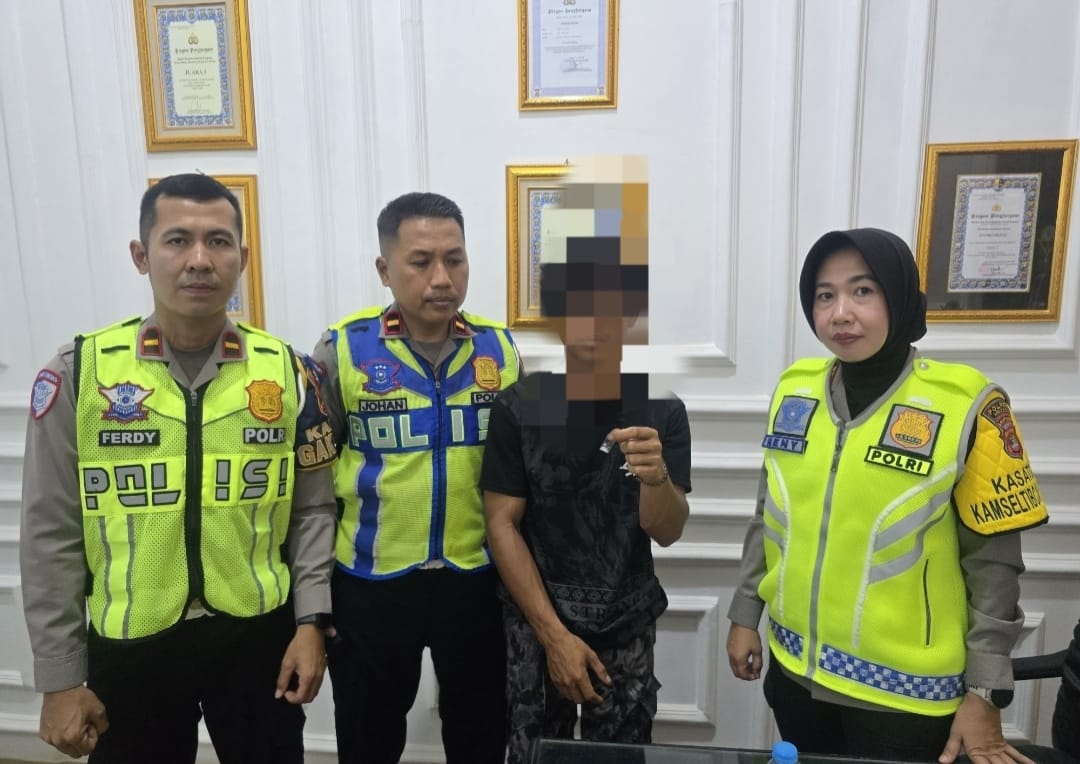 Memasuki Hari Ke Dua Ops Patuh Krakatau Jajaran Sat Lantas Polres Mesuji Amankan Pengendara Yang Kedapatan Membawa Narkotika Jenis Sabu