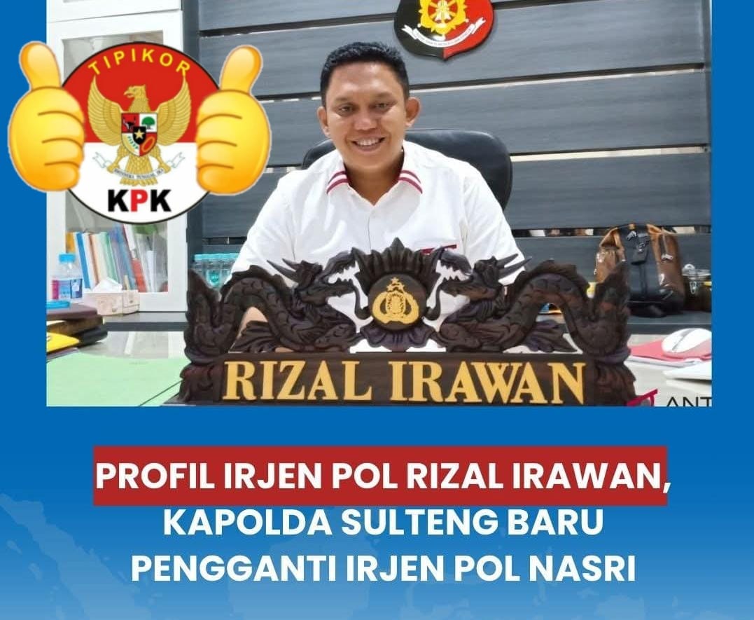Sosok Irjen Pol Rizal Irawan kini dipercaya menjabat sebagai Kapolda Sulawesi Tengah.